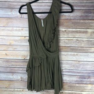 Free people green tank